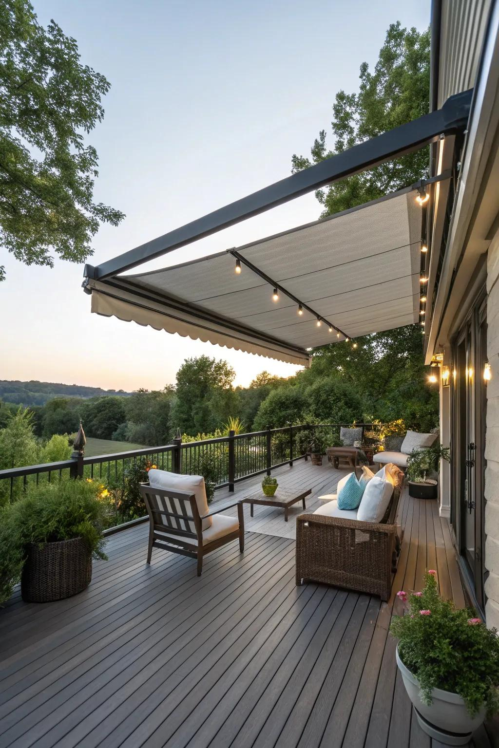 What to Know Before Installing a Retractable Awning on Your Deck