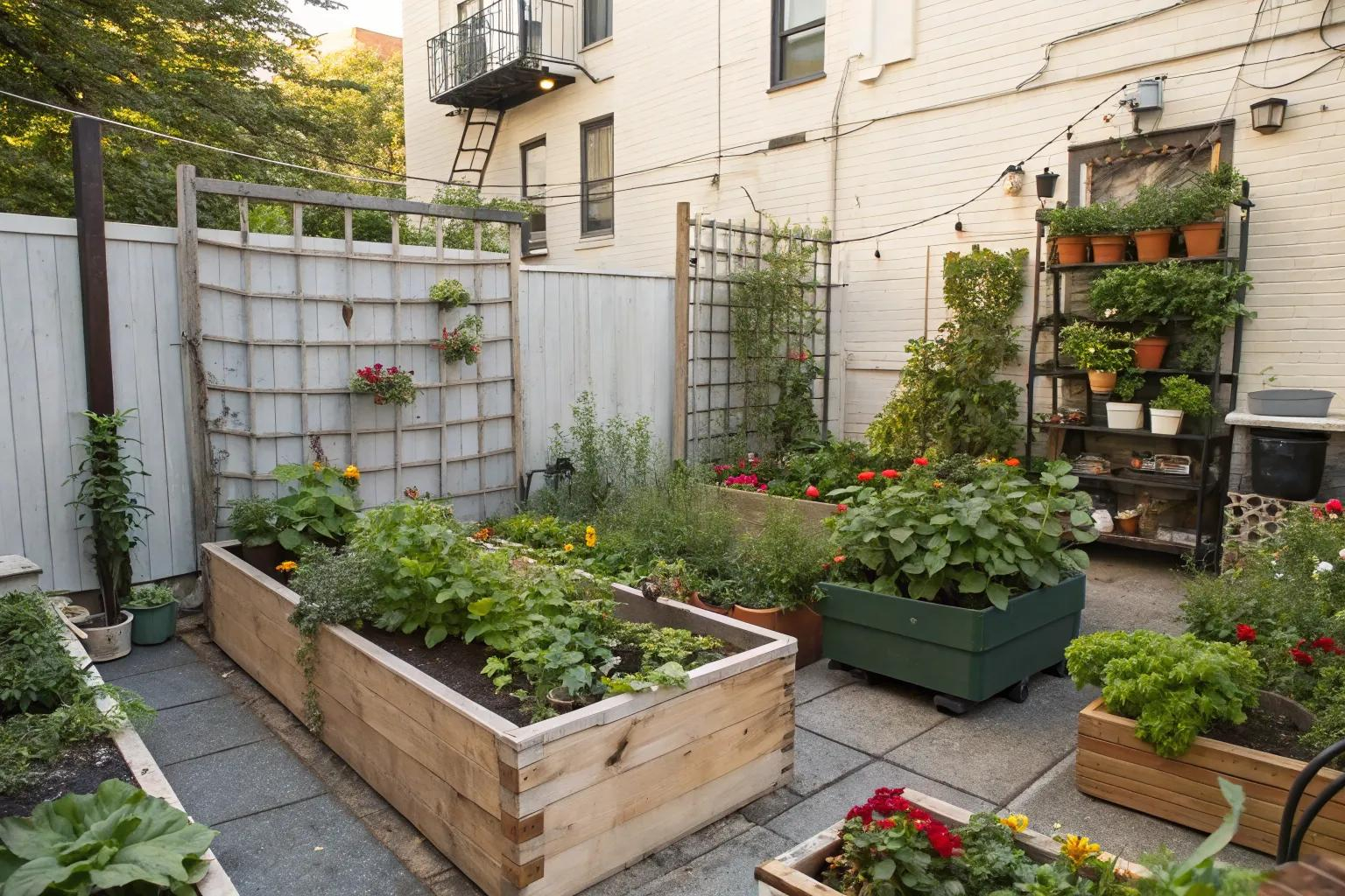 How to Design Container Gardens That Thrive in Small Urban Spaces