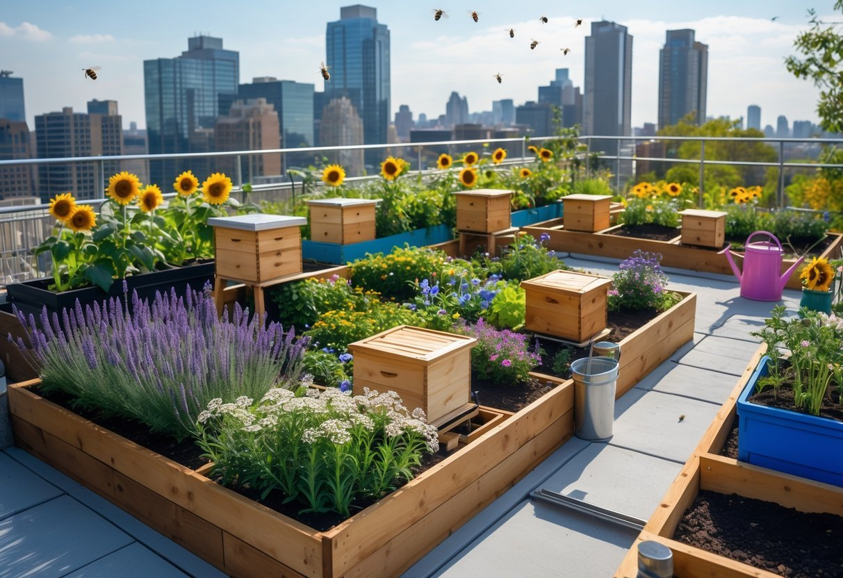 18+ Bee Garden Ideas To Boost Pollinators In Your Backyard This Summer ... in Designing a Year Round Bee Haven with Native Plants for 2026