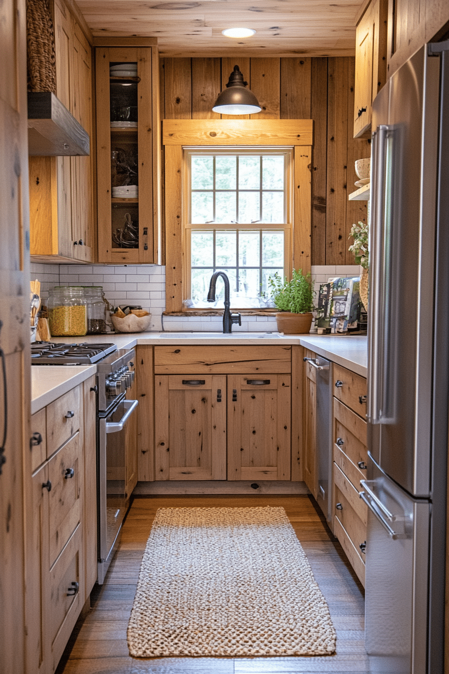 19 Rustic Kitchen Cabinets To Make Your Kitchen Feel Like A Charming ... inside Rustic Kitchen Design