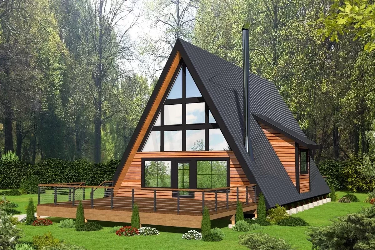 From rustic cabin to luxury retreat evolving A-frame styles