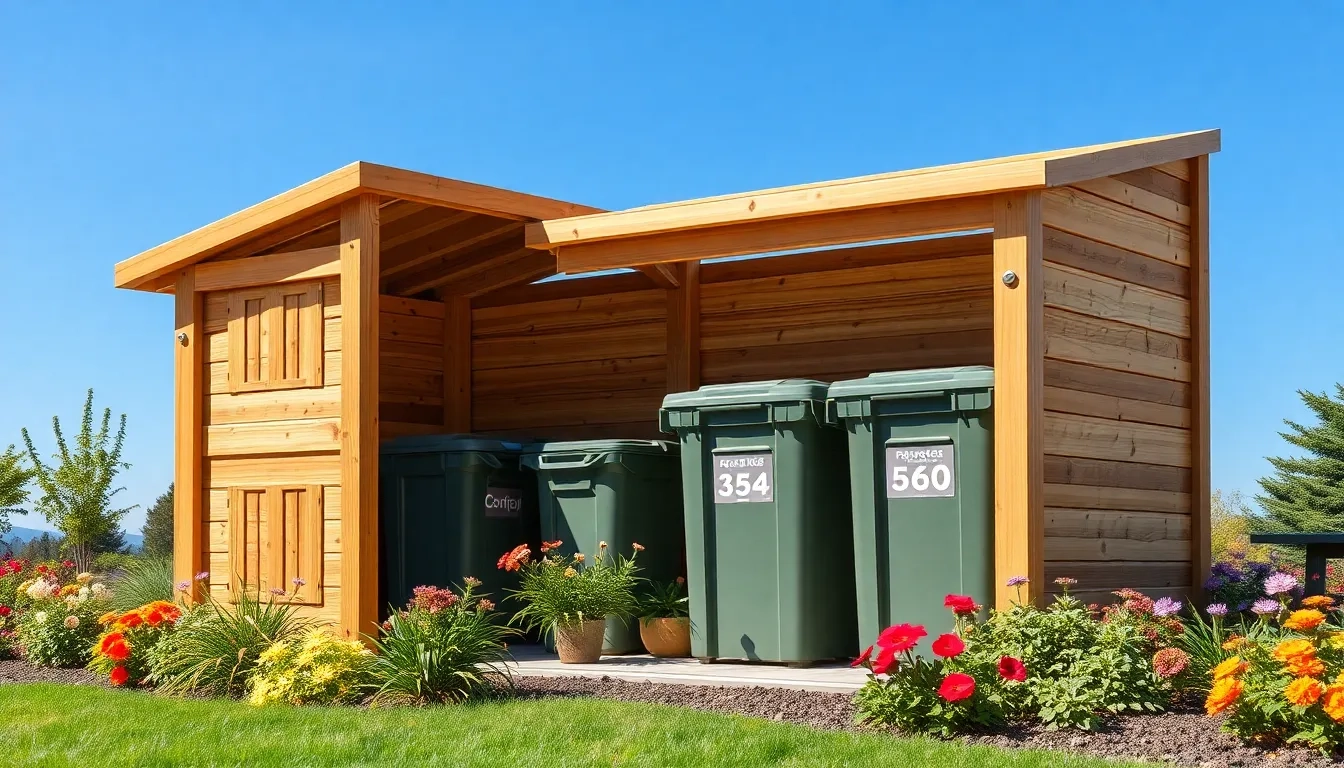 20 Clever Outdoor Bin Storage Ideas That'll Transform Your Yard In 2025 ... within Simple DIY Plans to Hide Garbage Cans Without Ruining Curb Appeal
