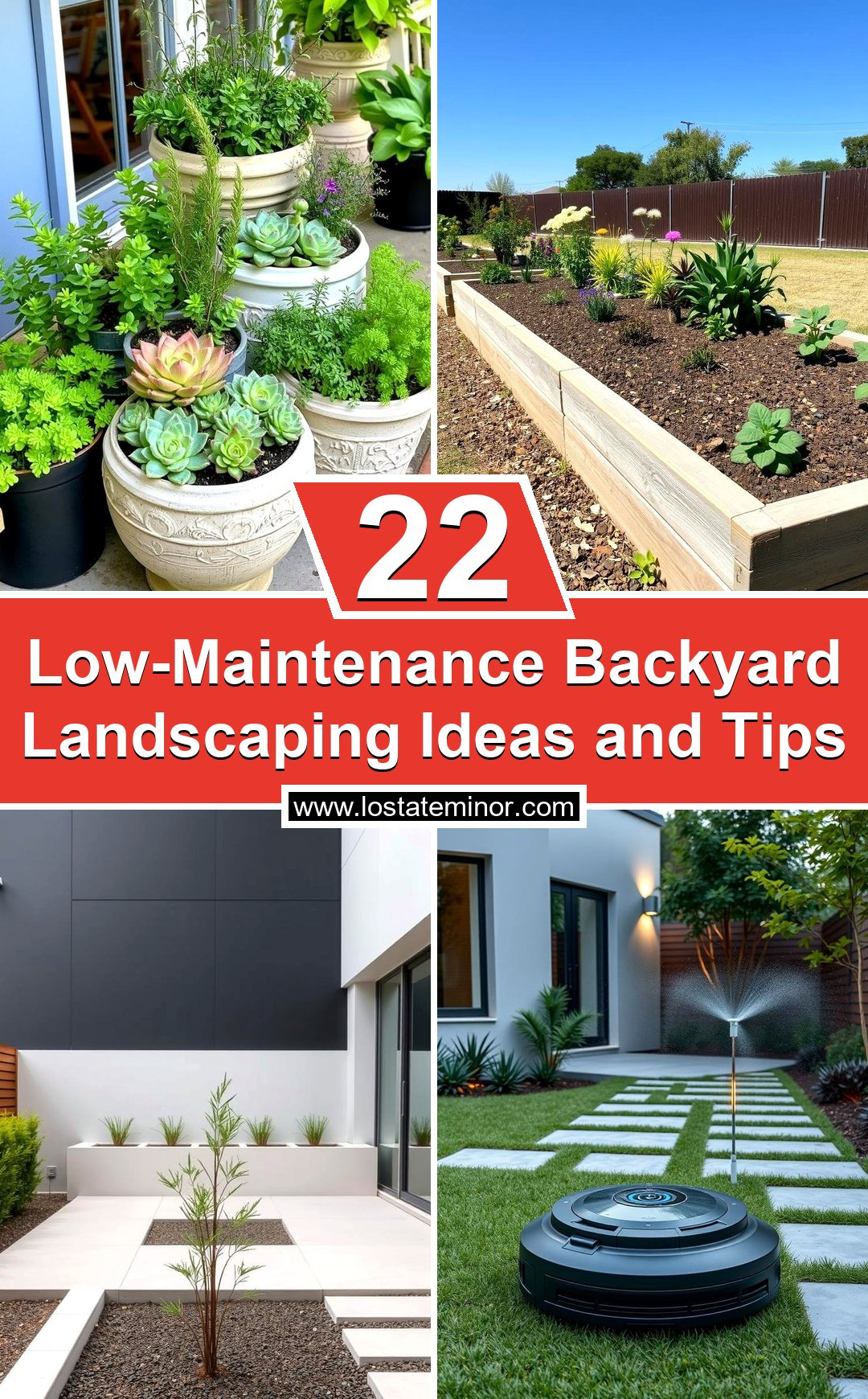22 Low-Maintenance Backyard Landscaping Ideas & Tips - Savepini intended for Outdoor Garden Design