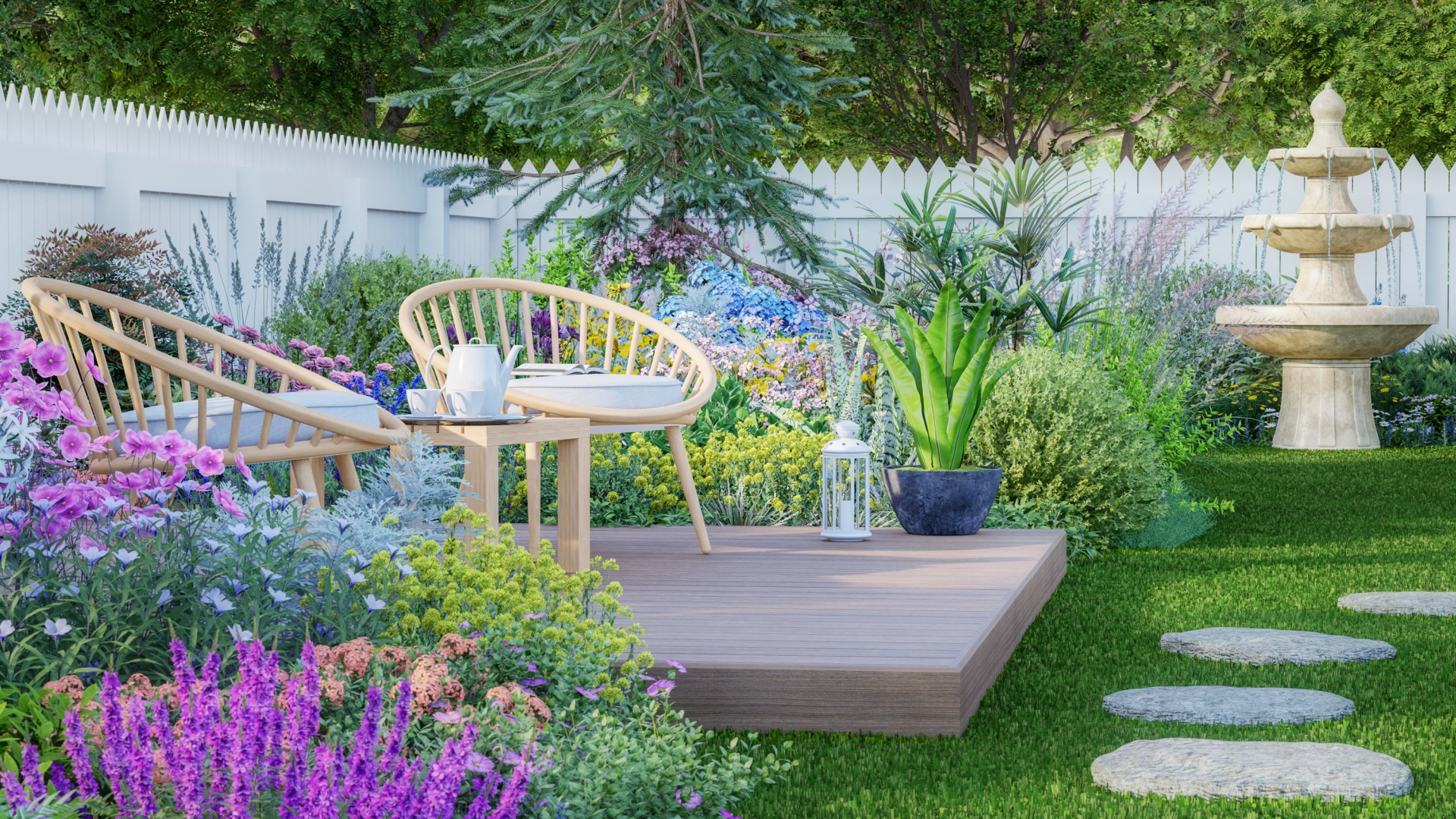 23 Brilliant Garden Ideas To Transform Your Back Yard Into A Relaxing ... in Transforming Your Backyard Into a Resort Retreat With Strategic Umbrella Placement
