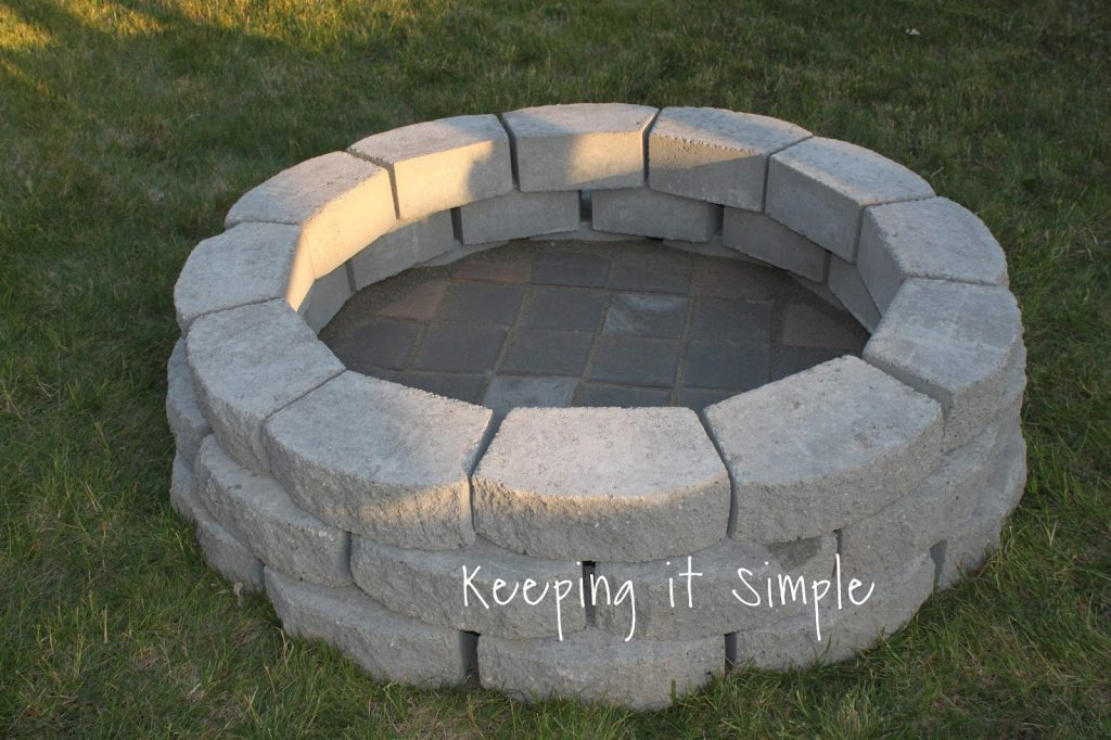 24 Ways A Brick Fire Pit Can Beautify Your Outdoor Space - Yardworship.com intended for Why Your Outdoor Fire Pit Bricks Are Cracking and How to Fix Them for Good