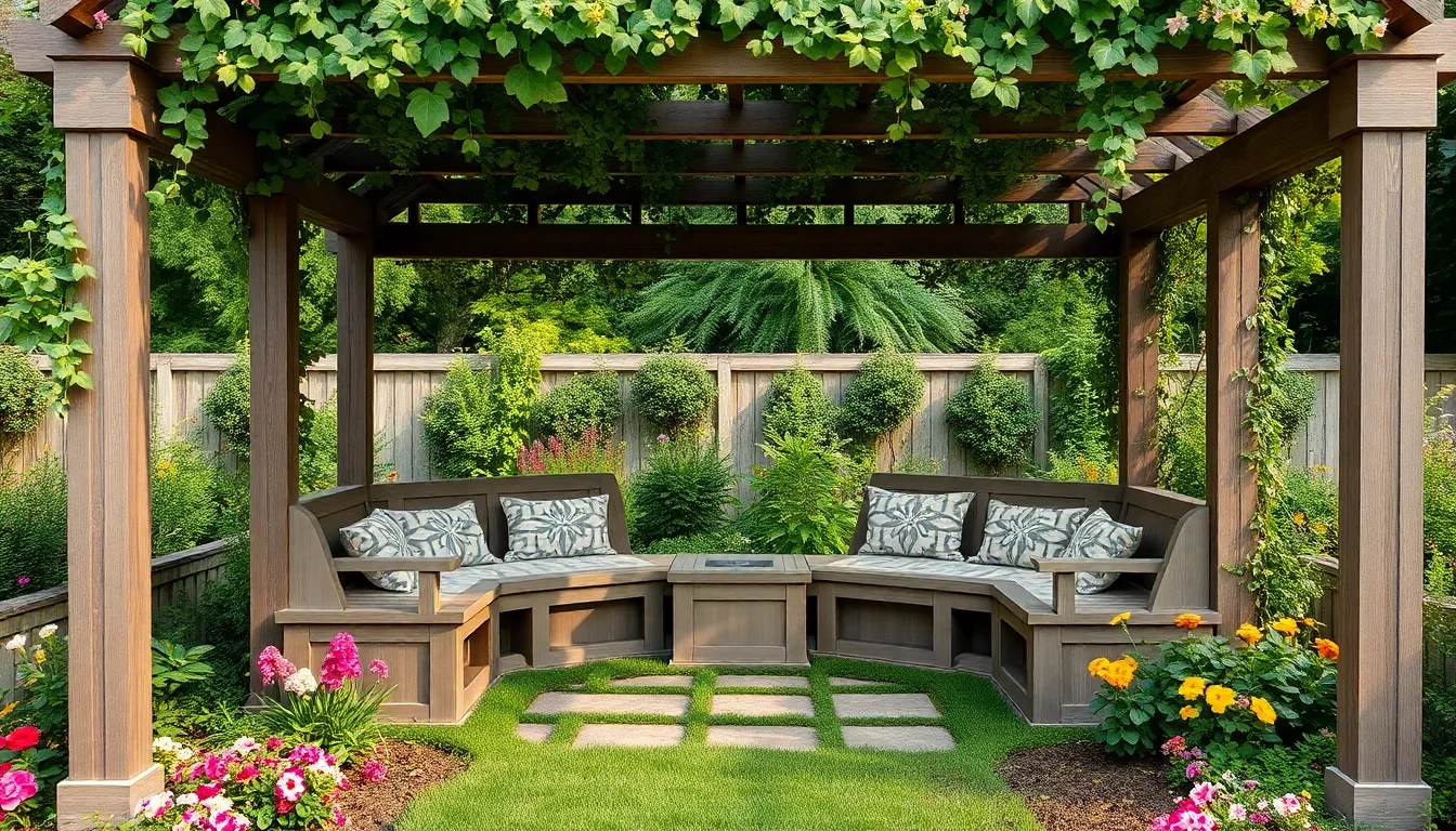 25 Stunning Garden Arbor Ideas To Transform Your Outdoor Space In 2025 ... with Outdoor Arbor Design
