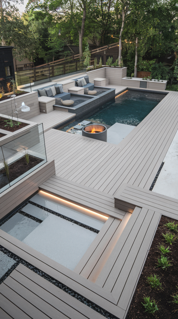 28 Best Deck Ideas For Above Ground Pools: Stylish, Affordable, And ... within Pool Deck Design