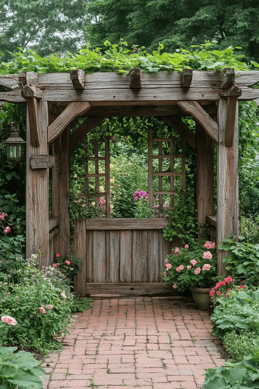 How to train climbing roses so they actually cover the structure