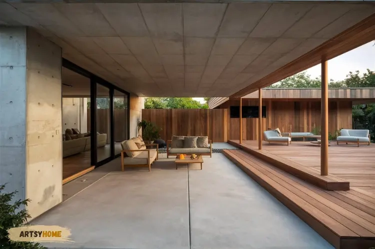 Concrete and Wood Fusion Ideas for a Modern Urban Backyard in 2026