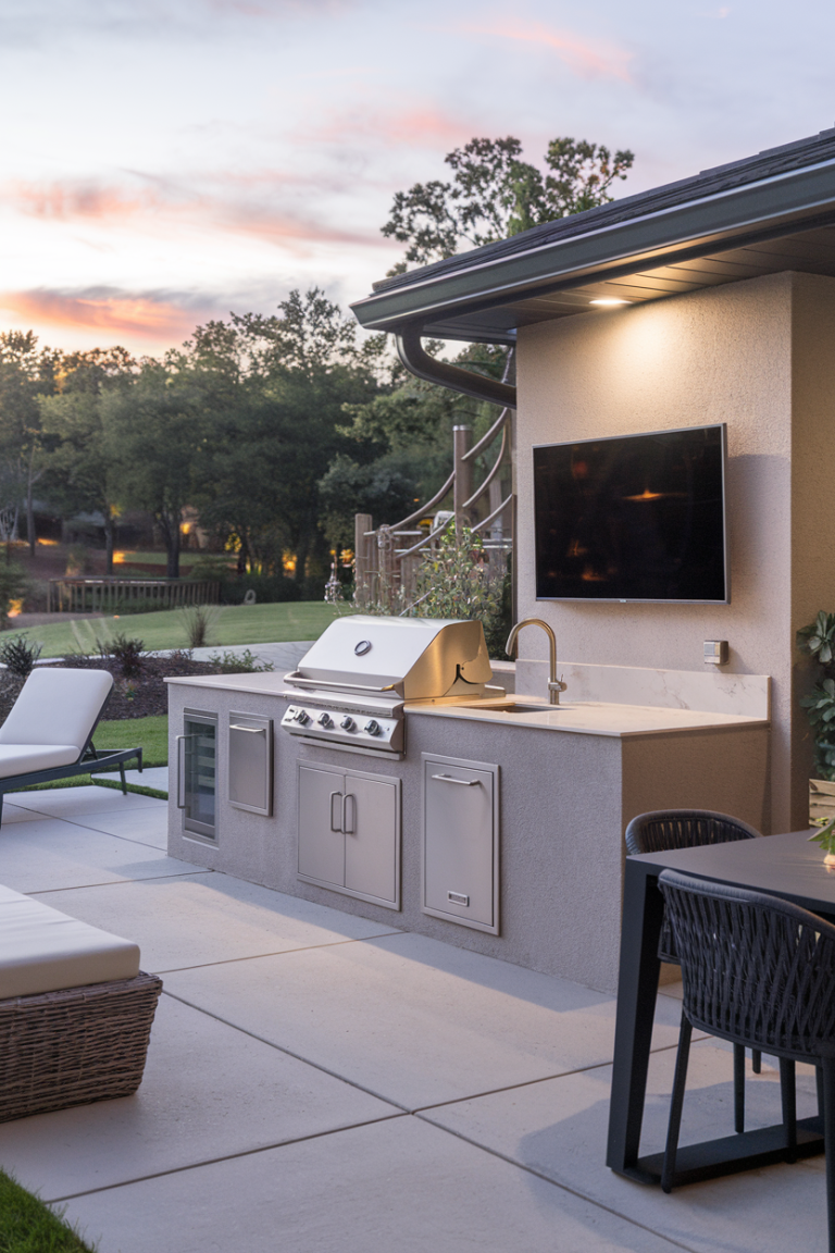 Transforming Your Backyard Entertaining Space With Smart Refrigerator Placement Ideas