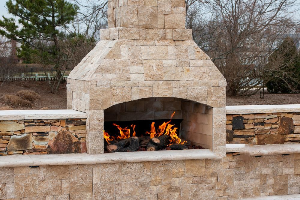6 Outdoor Fireplace Ideas For A Cozy Backyard for Outdoor Fireplace Design
