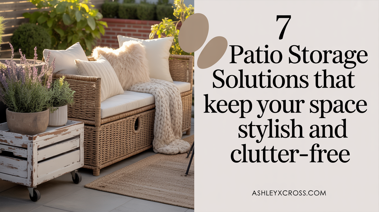 7 Patio Storage Solutions That Keep Your Space Stylish And Clutter-Free ... throughout Outdoor Drawer Design