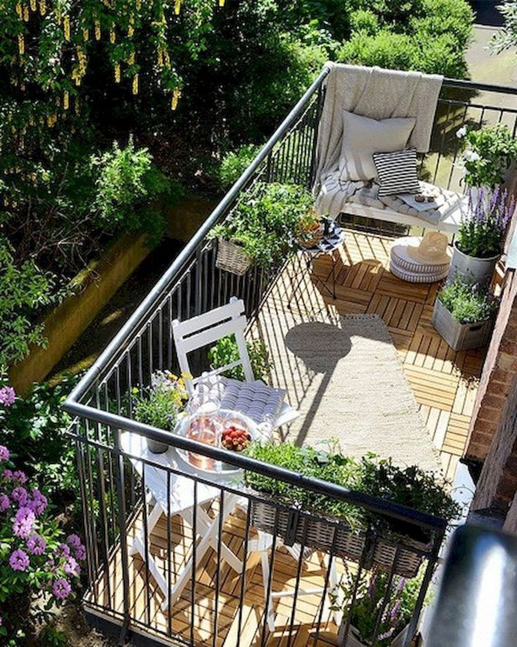 Apartment Balcony Garden Ideas Balcony Apartment Balconies Decorating ... for Small Balcony Big Impact How to Maximize Every Inch in 2026