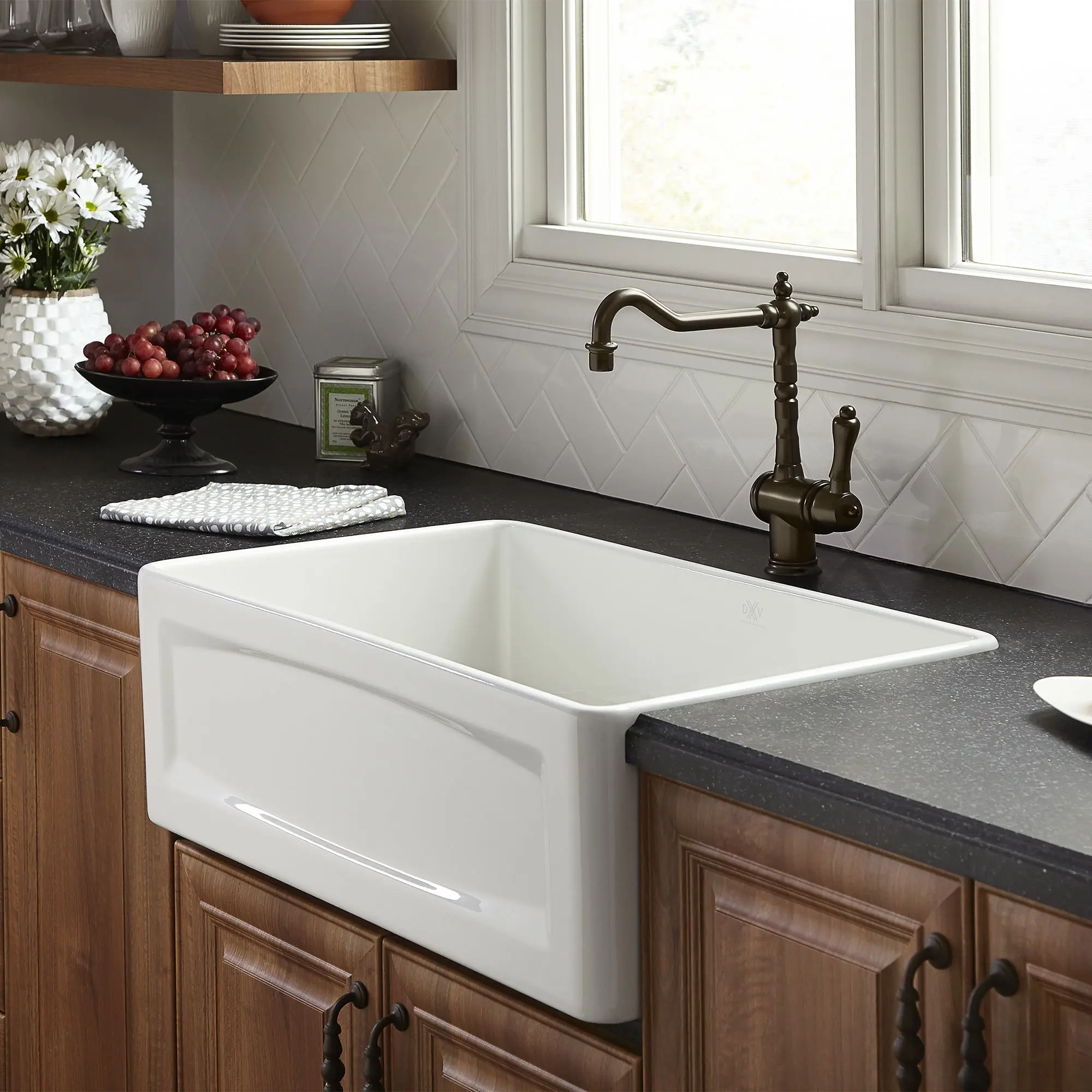 Apron Front Sink Bold Design From Shaws™ Shaker Collection By House regarding Why Adding an Apron-Front Sink Transforms Your Patio into a Real Outdoor Kitchen