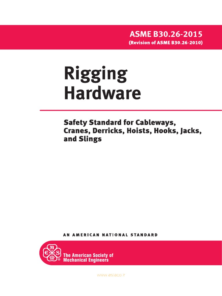 Asme B30.26-2015 | Pdf with regard to Turnbuckle Design