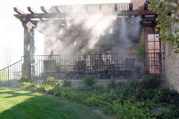 Backyard Patio Misting Systems For July 4Th | Advanced Misting Systems within Outdoor Misting Design