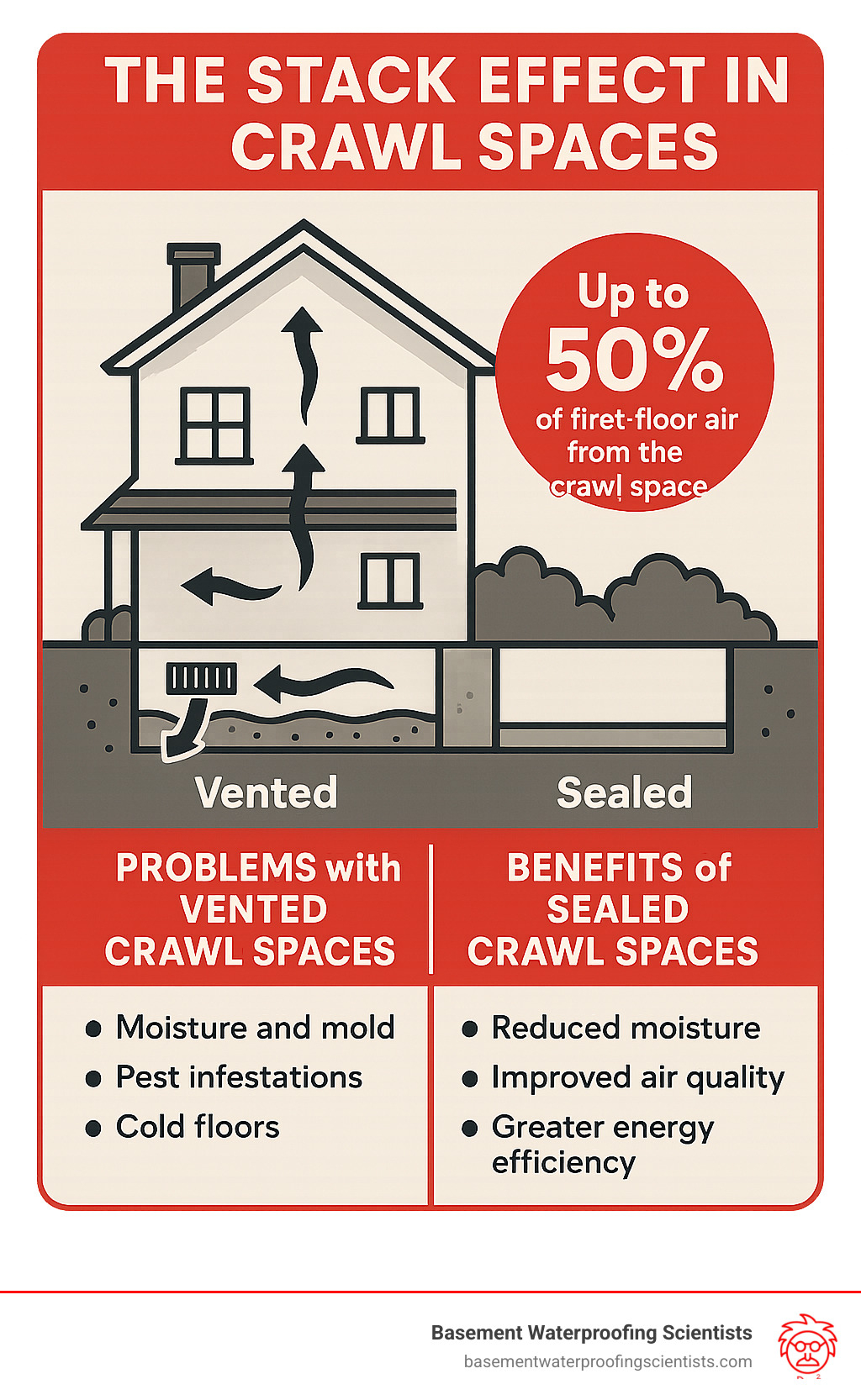 Why Sealed Crawl Space Walls Beat Vented Designs in 2026
