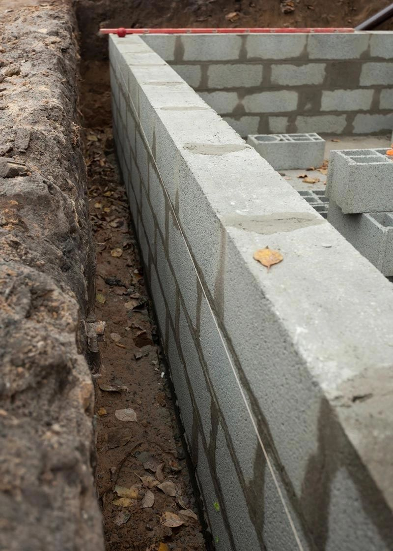 Block Vs Poured Concrete inside Foundation Wall Design