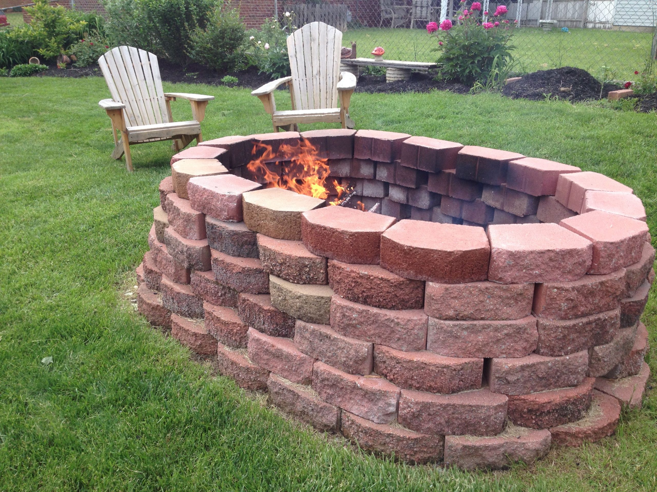 Brick Fire Pit Kit Home Hardware At Samuel Samuel Blog throughout Outdoor Fire Brick Design