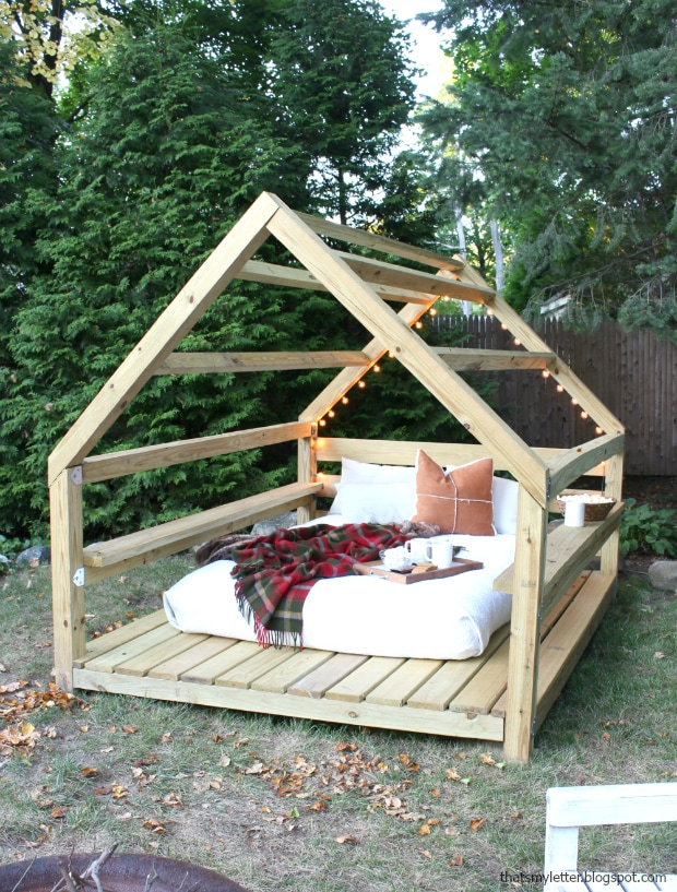 Build An Outdoor Cabana Lounge - Jaime Costiglio inside Budget Friendly Ways to Build a Stylish DIY Backyard Cabana