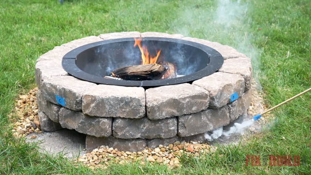Build Your Own Diy Smokeless Fire Pit | Fixthisbuildthat for Why your backyard fire pit smokes and how proper ring placement fixes it