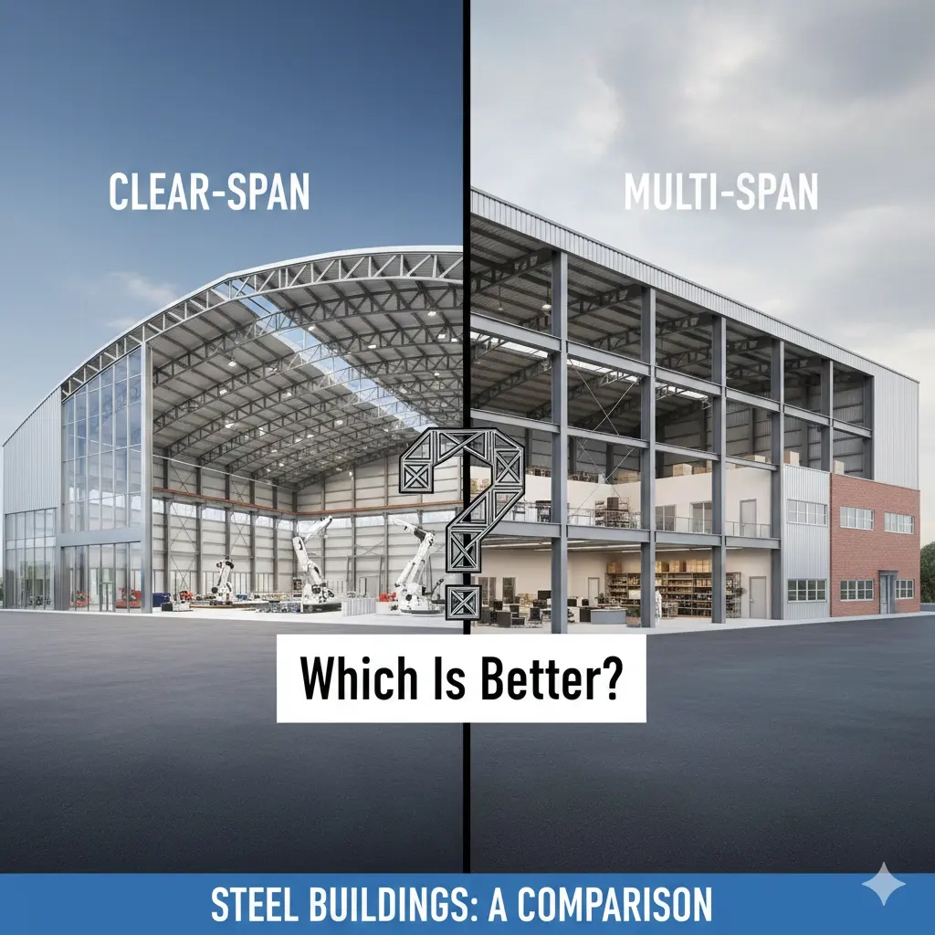 Clear span vs modular rigid frames and how to choose the right system