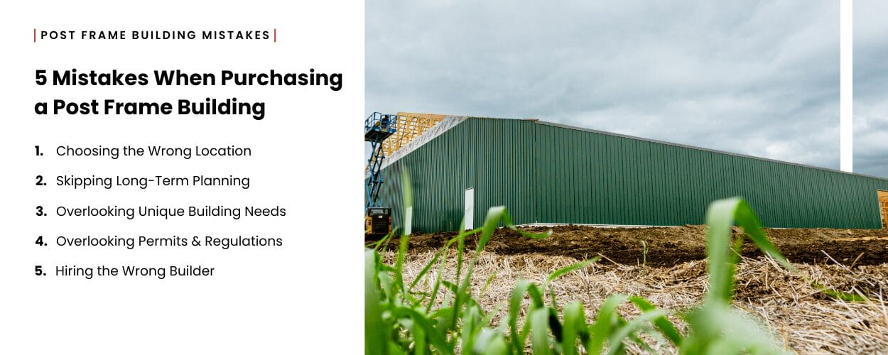 Common Mistakes When Purchasing A Post Frame Building - Remuda Building pertaining to How to Avoid Common Mistakes in Residential Moment Frame Construction