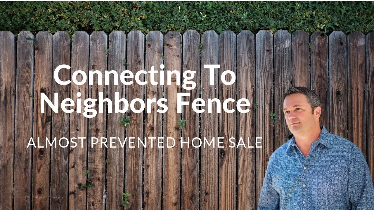Connecting To Neighbors Fence - Fence Etiquette - Youtube inside What Your Neighbor Won't Tell You About Shared Fence Responsibilities