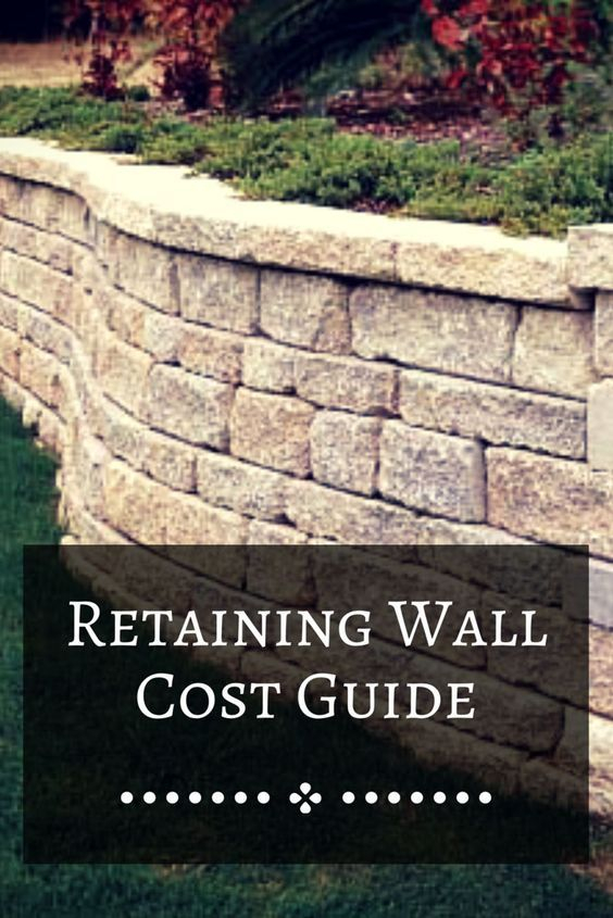 Cost To Build A Retaining Wall In 2025 | Backyard Retaining Walls ... with The Real Cost of Installing a Living Wall in Your Backyard This Year