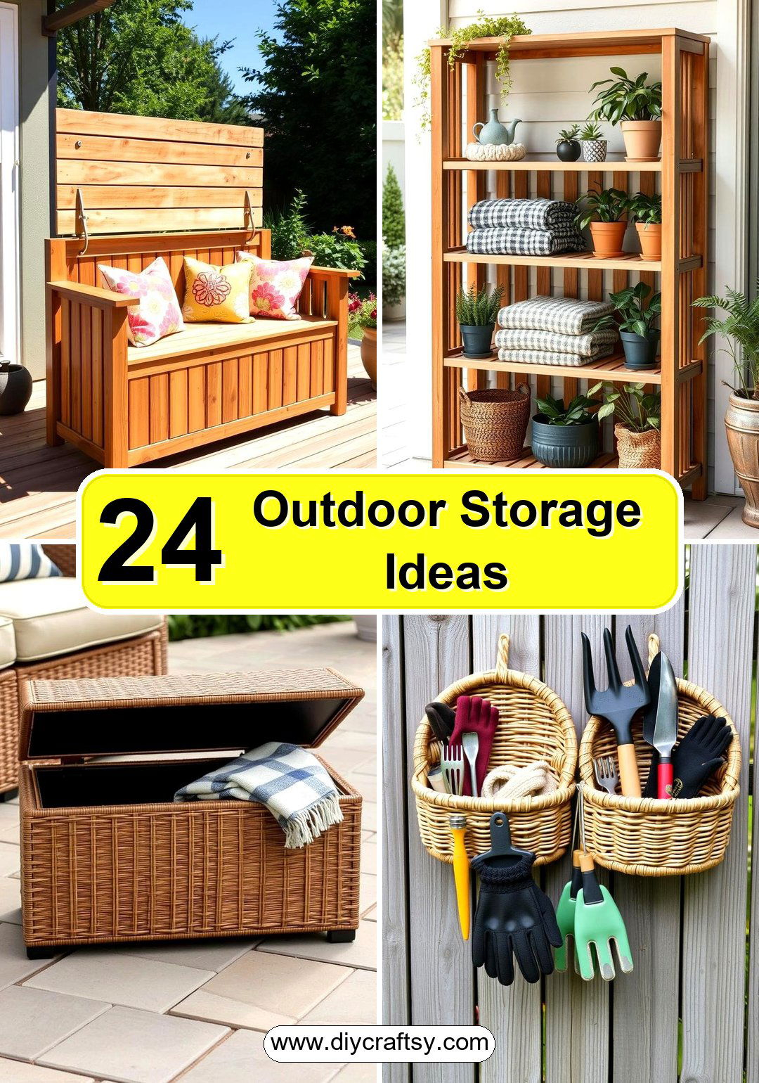 Creative Outdoor Storage Ideas To Maximize Space And Style throughout Small Yard Big Impact Creative Ways to Maximize Vertical Storage Outside