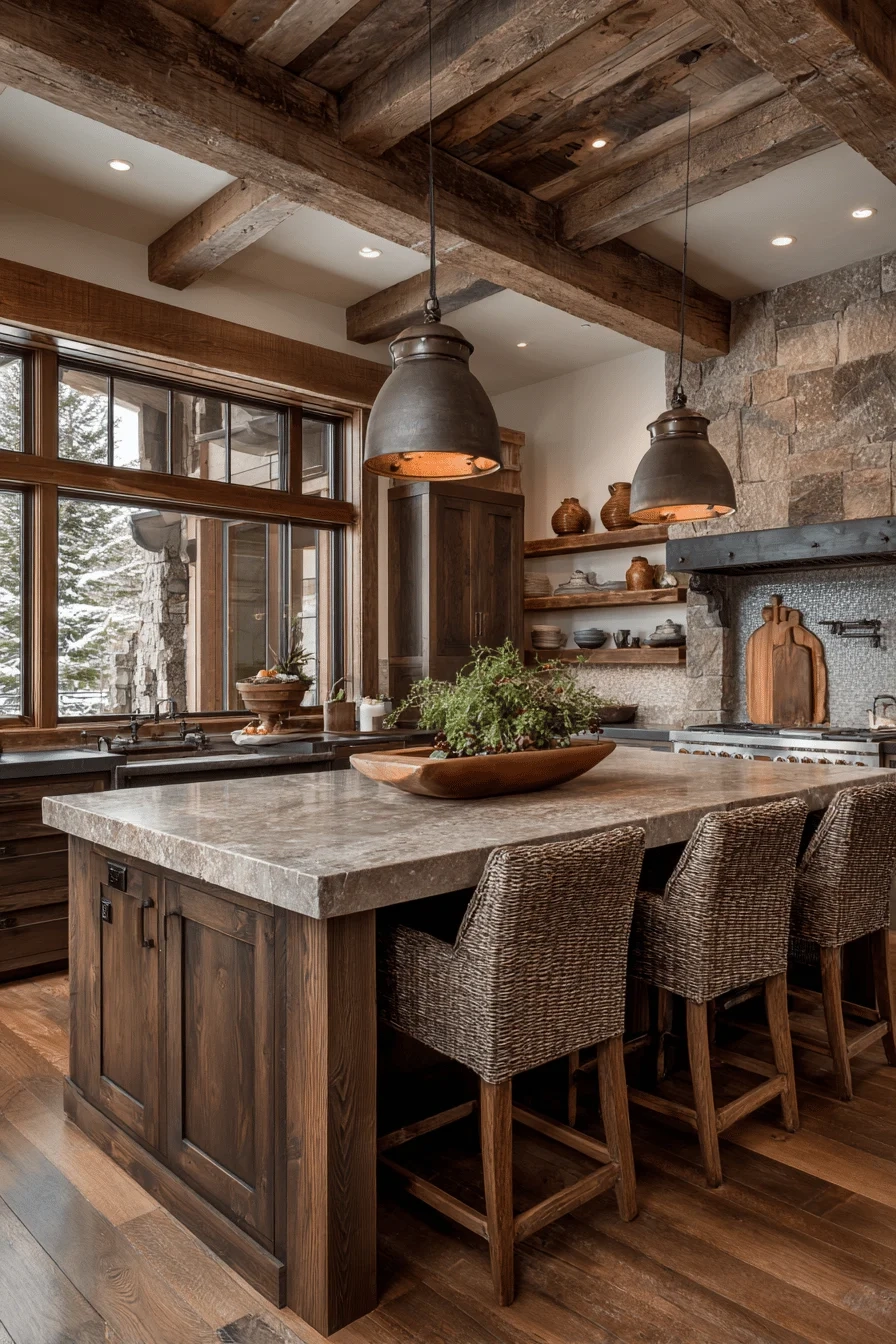 How to Balance Warmth and Function in a Rustic Kitchen