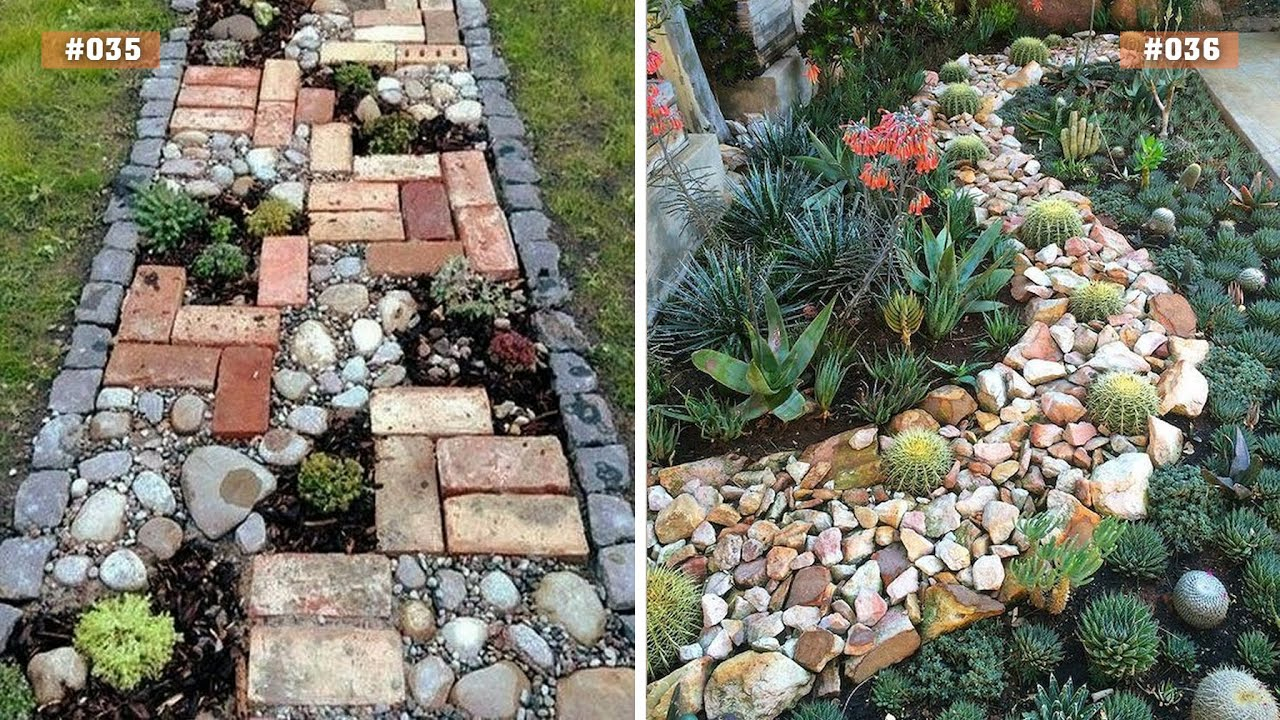 Decorative Rock Landscaping Ideas | Shelly Lighting intended for Outdoor Xeriscape Design