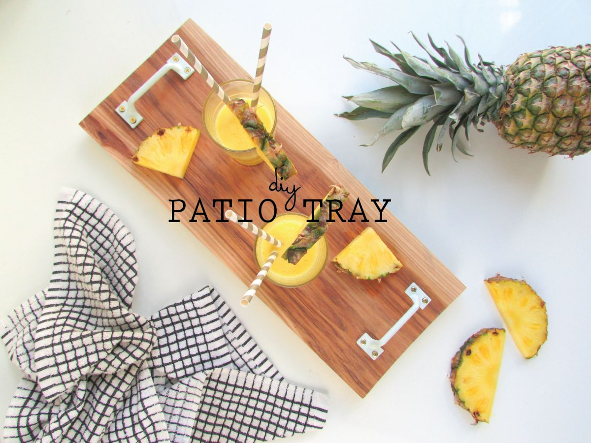 Diy Serving Patio Tray with How to Style Your Patio with Durable Serving Trays This Summer
