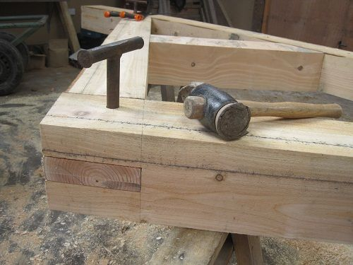 Draw Pegging 5 Castle Ring Oak | Timber Frame Joinery, Timber Frame ... for Timber Frame Joinery