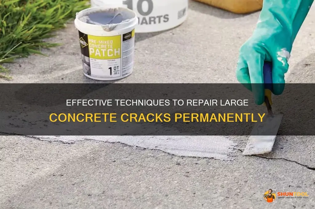 Effective Techniques To Repair Large Concrete Cracks Permanently | Shuntool in Why Your Concrete Cracks at the Joint and How to Fix It in 2026