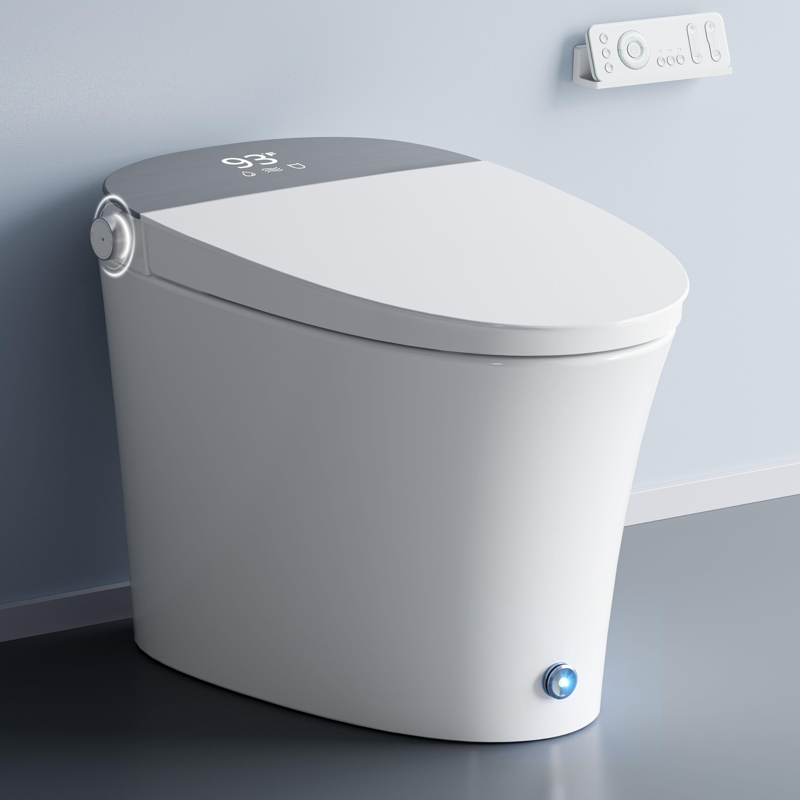 Eplo Smart Toilet Bidet With Tank Built In,Auto Open Close Lid,Ada ... for Outdoor Bidet Design