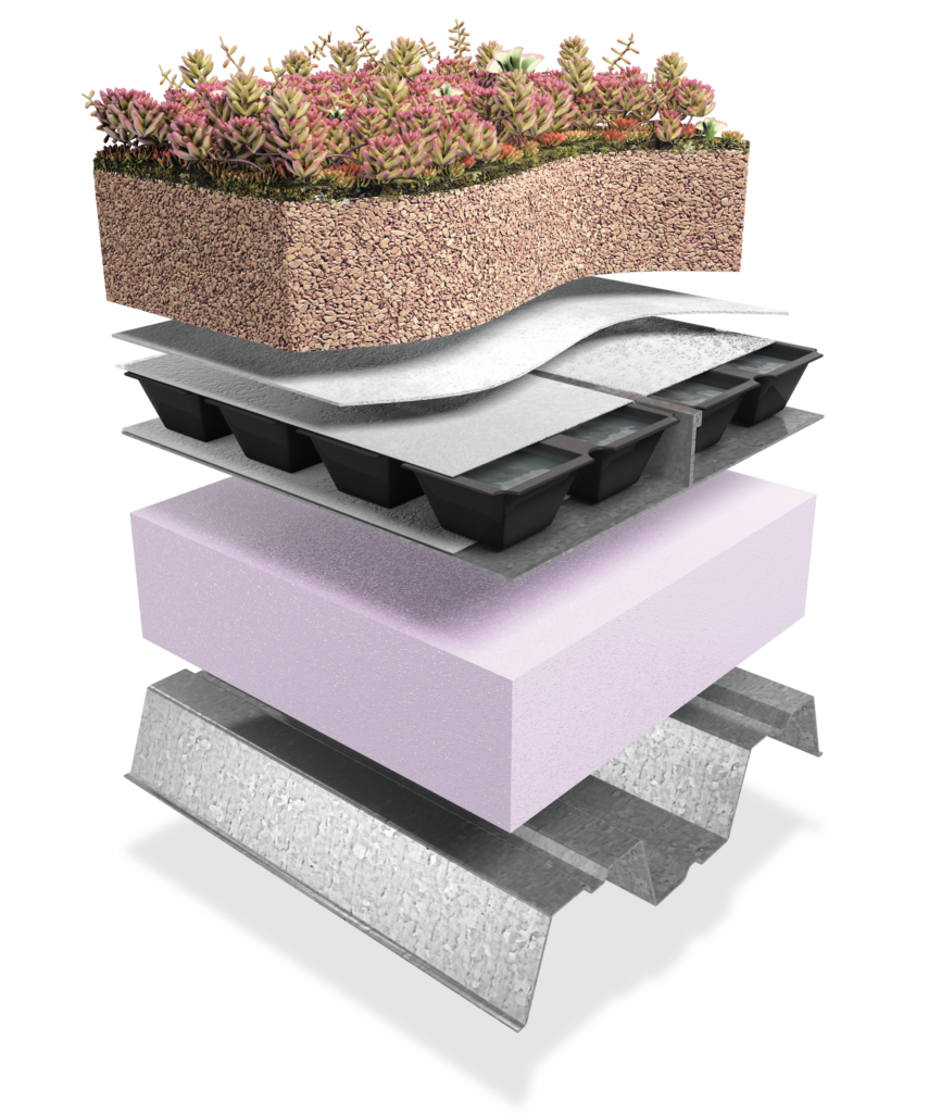 Choosing Between Natural and Synthetic Drainage for Your Extensive Sedum Roof System
