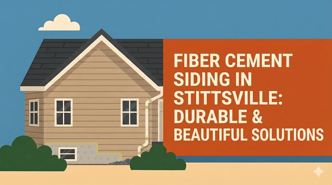 Fiber Cement Siding In Stittsville | Durable &amp; Beautiful Exterior Solutions pertaining to Flashing Design