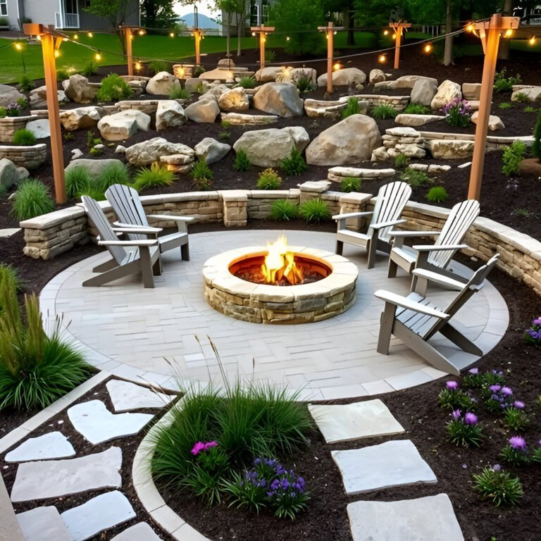 Designing a Fire Pit That Actually Fits Your Backyard Layout