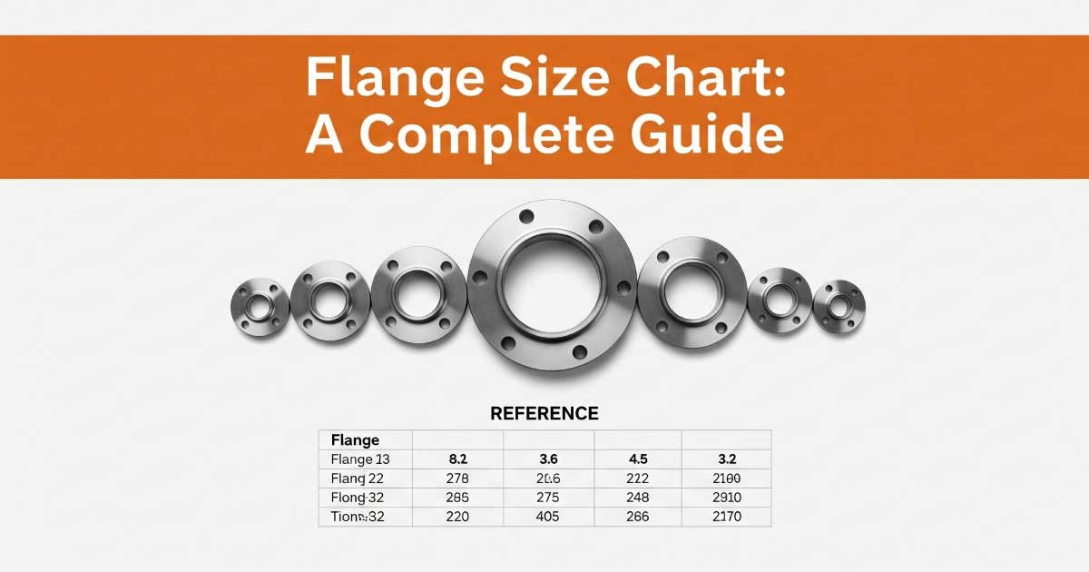 Flange Size Chart: Complete Guide 2025 + Pdf - Mech Forged within Gasket Design