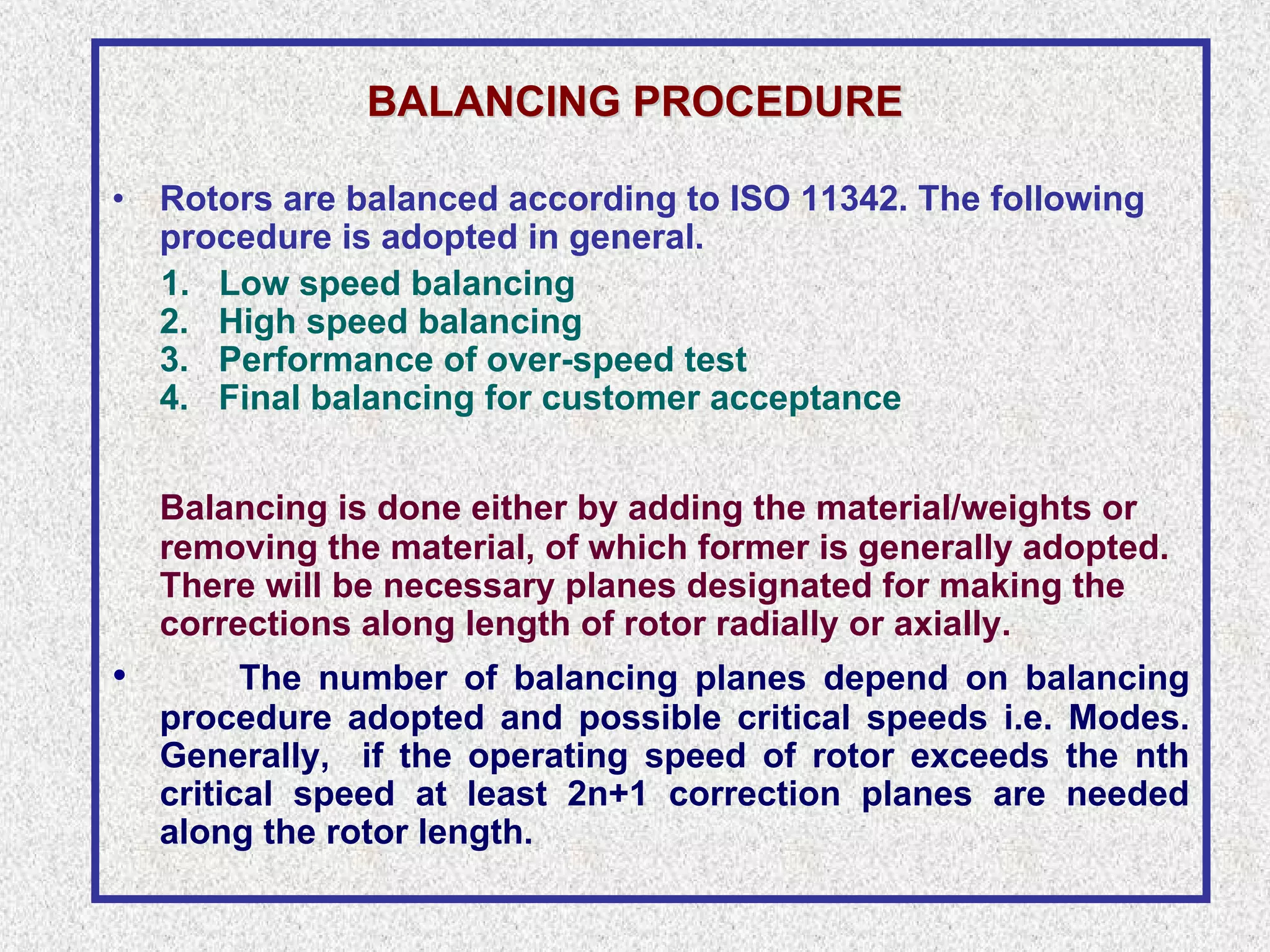 High Speed Balancing Of Turbine Rotors | Pdf regarding Efficient Appliance Design