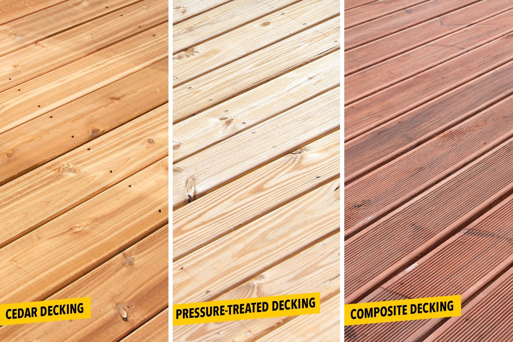 How To Choose Between Cedar, Pressure Treated Wood & Composite with Roof Deck Design