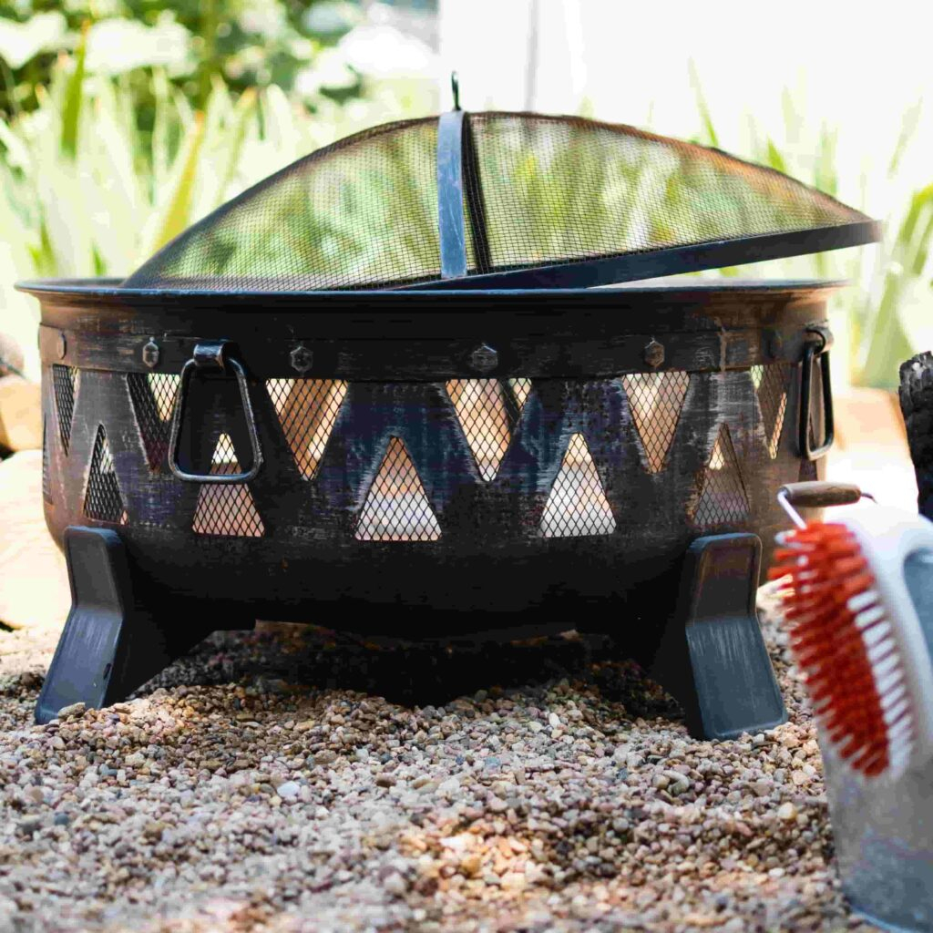 How To Clean A Fire Pit: Need To Know Before You Start throughout Outdoor Fire Brush Design