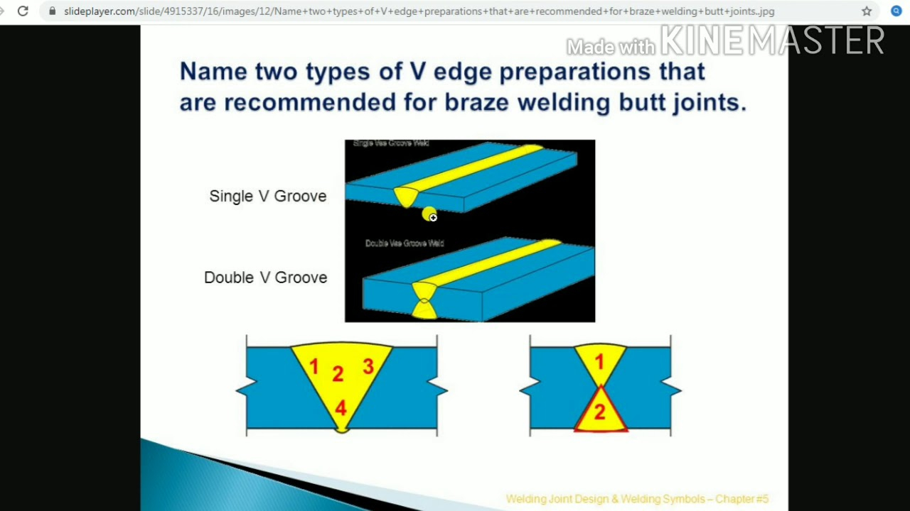 How To Design Butt Joint/Weld (Single &amp; Double Bevel) - Youtube with Butt Joint Design