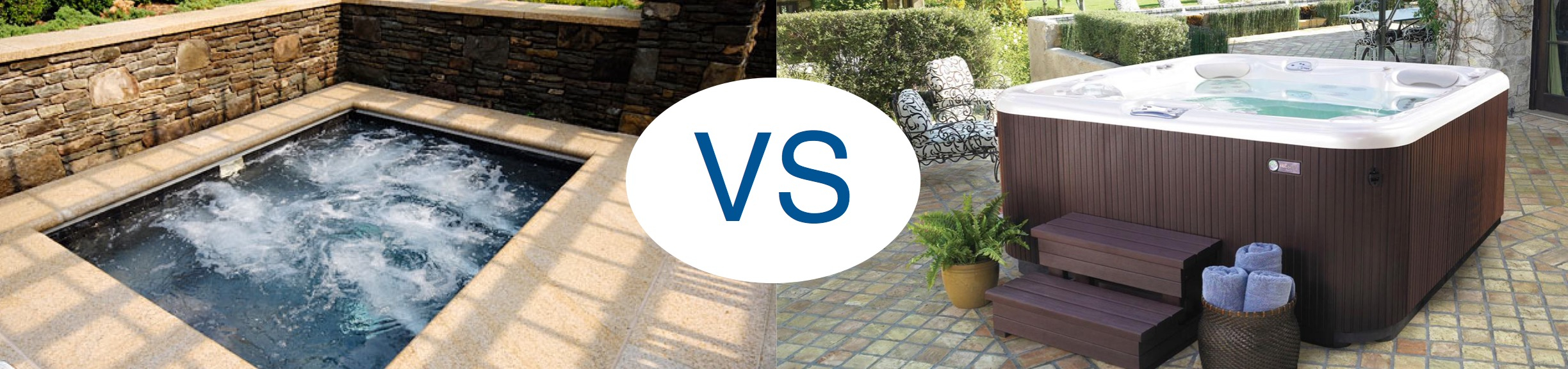 In-Ground Spa Vs. Above-Ground Hot Tub - Coastal Spa & Patio with regard to Outdoor Hot Tub Design