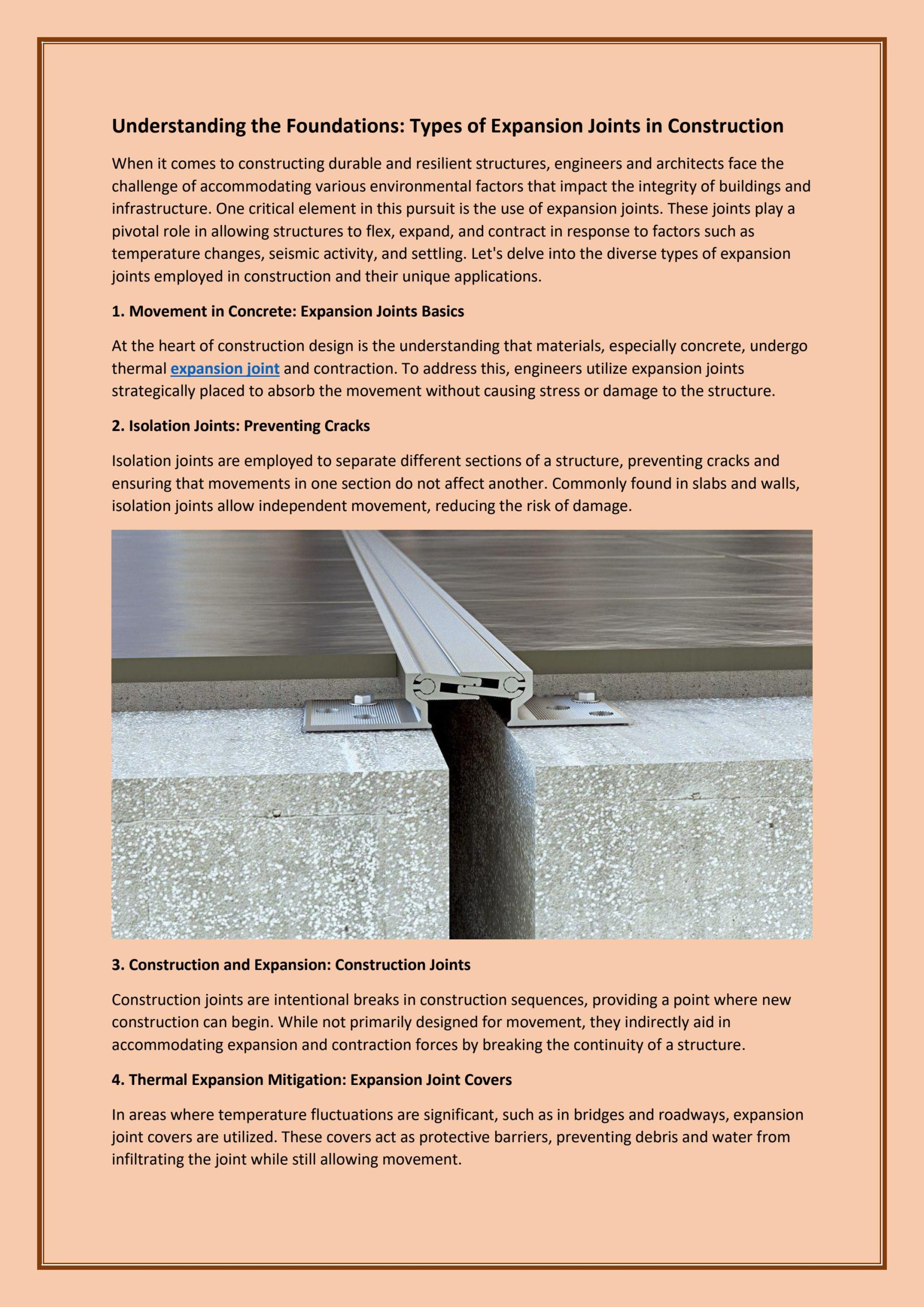 Isolation Joint Vs Expansion Joint At Harold Raines Blog for What Happens When You Forget the Isolation Joint at Bridge Abutments