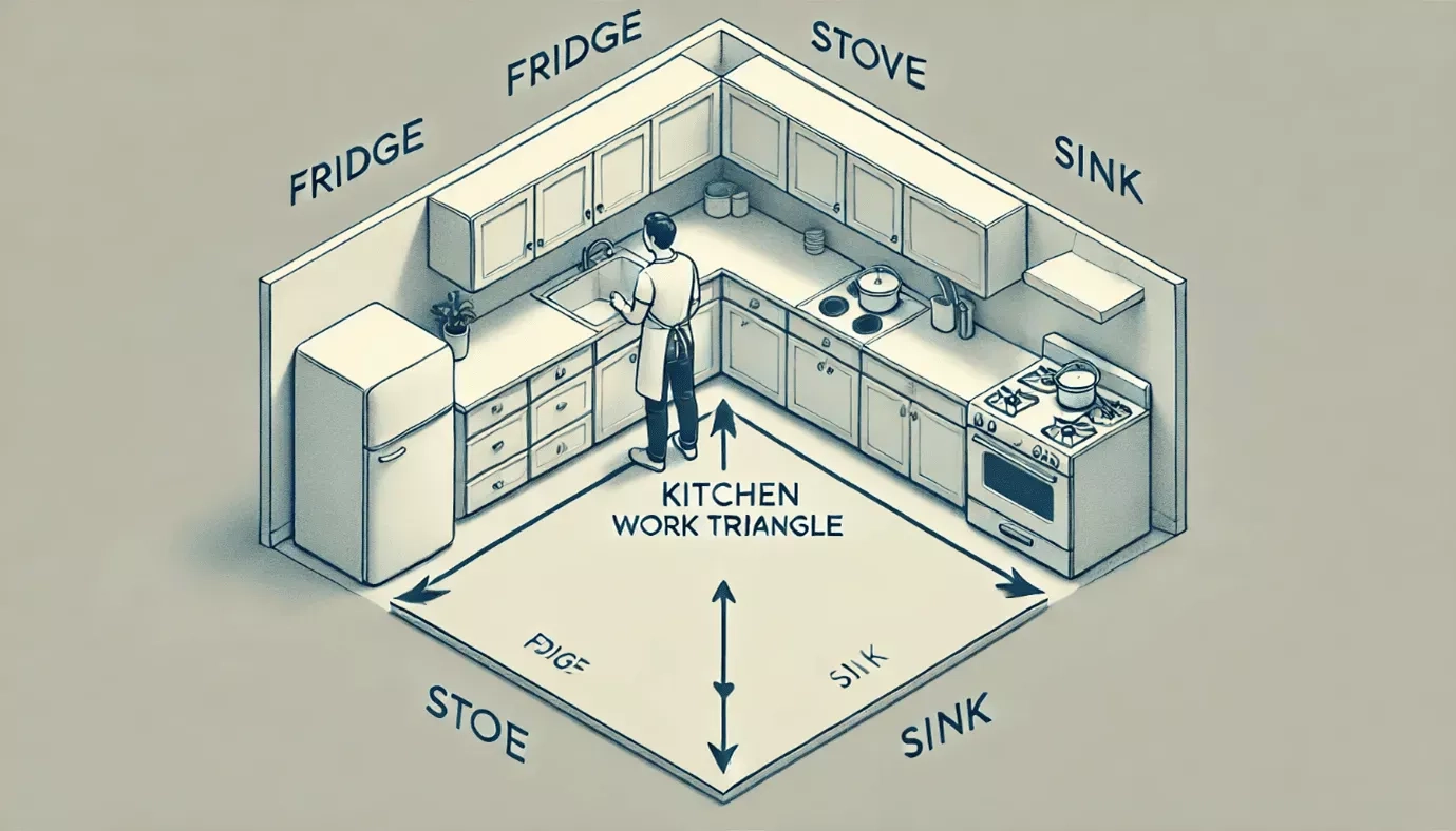 Kitchen Design Guide: Layout, Cabinets & Color Tips within Kitchen Zone Design