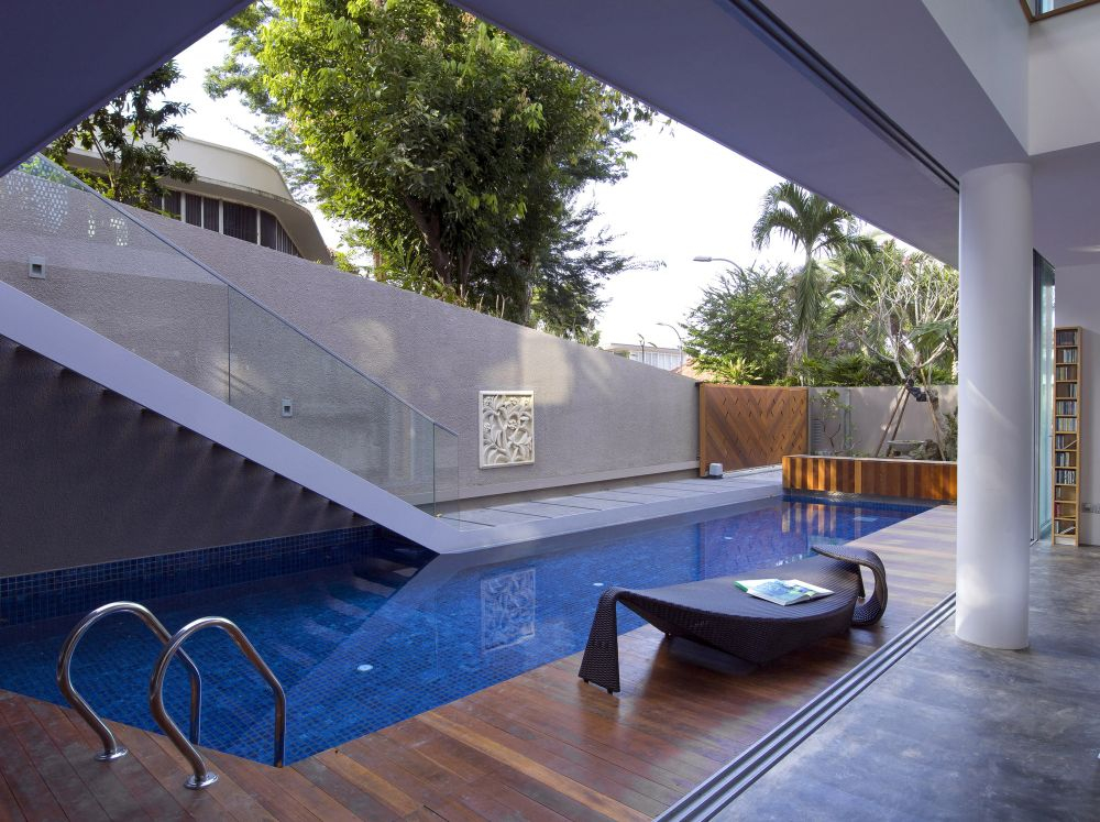 Modern Pool Deck Designs That Perfectly Complete Their Homes within Pool Deck Design