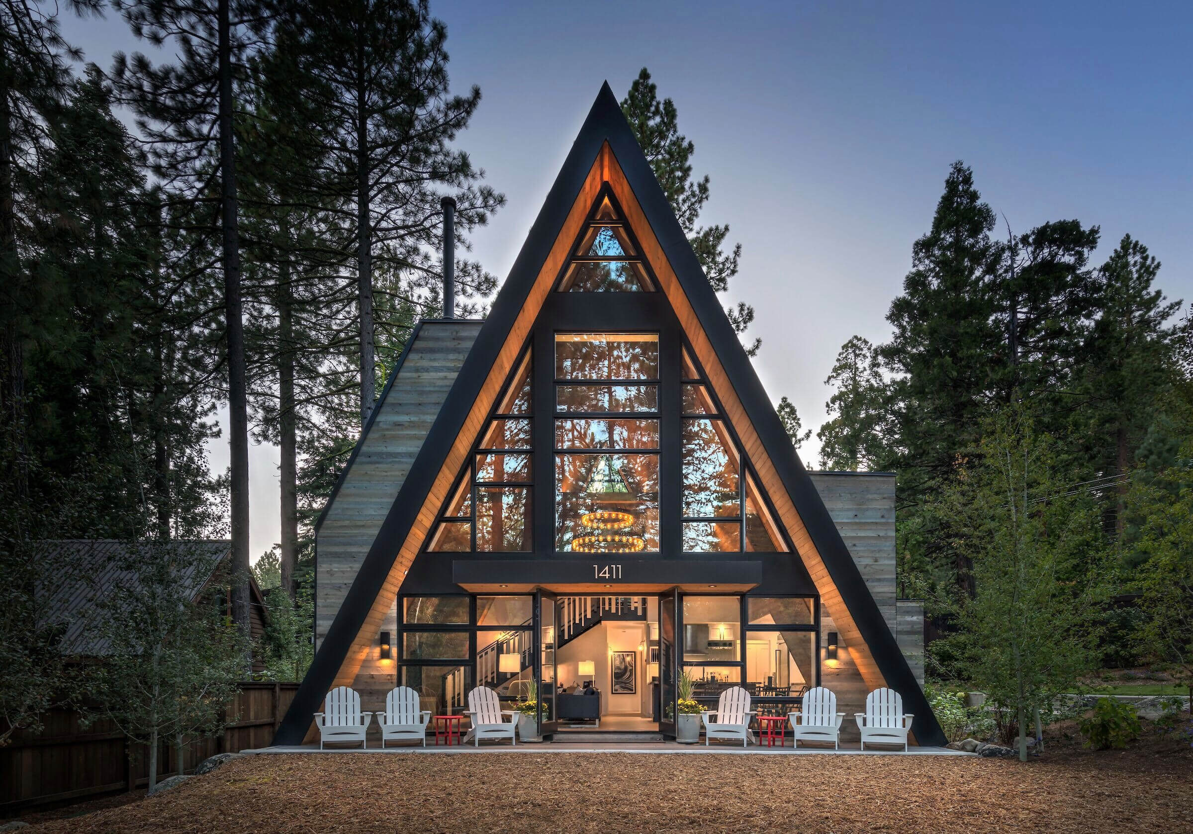 Mountain-Style A-Frame Cabin By Todd Gordon Mather Architect | Wowow ... within From rustic cabin to luxury retreat evolving A-frame styles