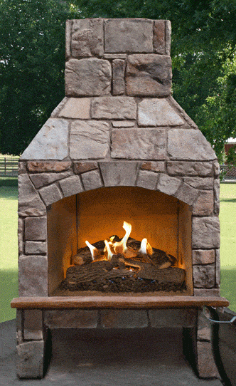 Outdoor Fireplace Kits - Southwest Stone Supply pertaining to Why your outdoor fireplace needs more than just stone and mortar